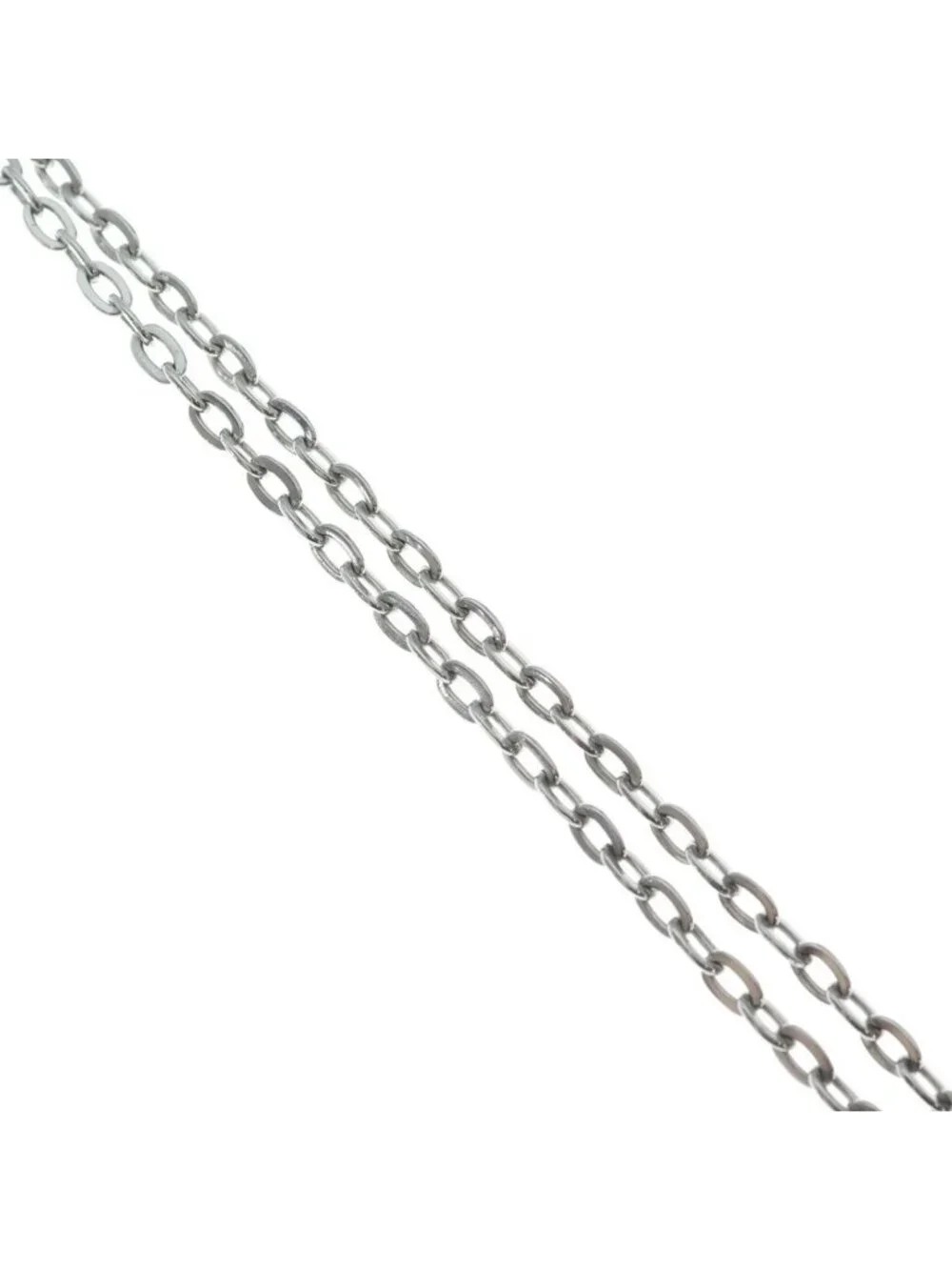 Dolce & Gabbana Coin Pendant Chain Silver Necklace